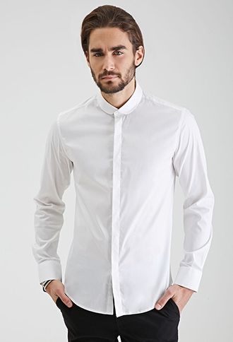 Classic Collared Button-Down Shirt